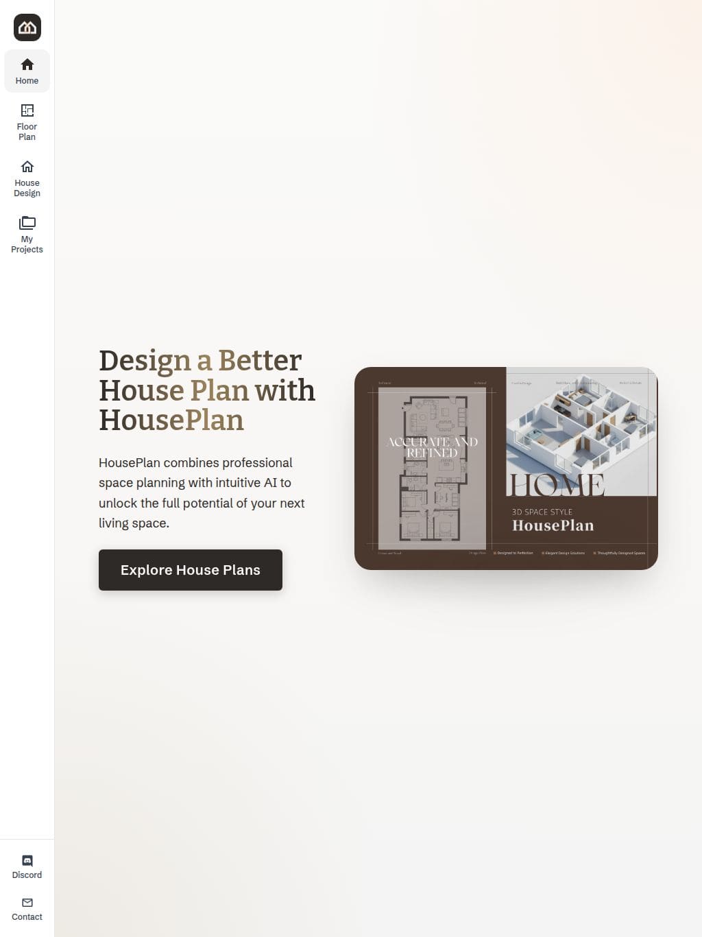 HousePlan タブレット表示