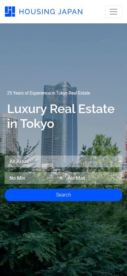 Housing Japan スマホ表示