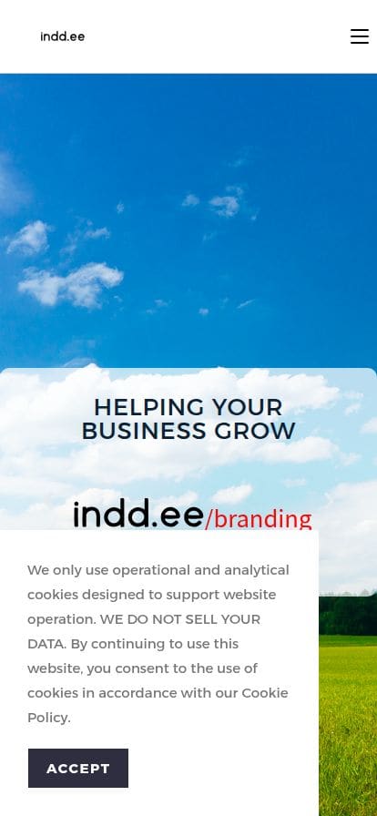 INDDEE スマホ表示