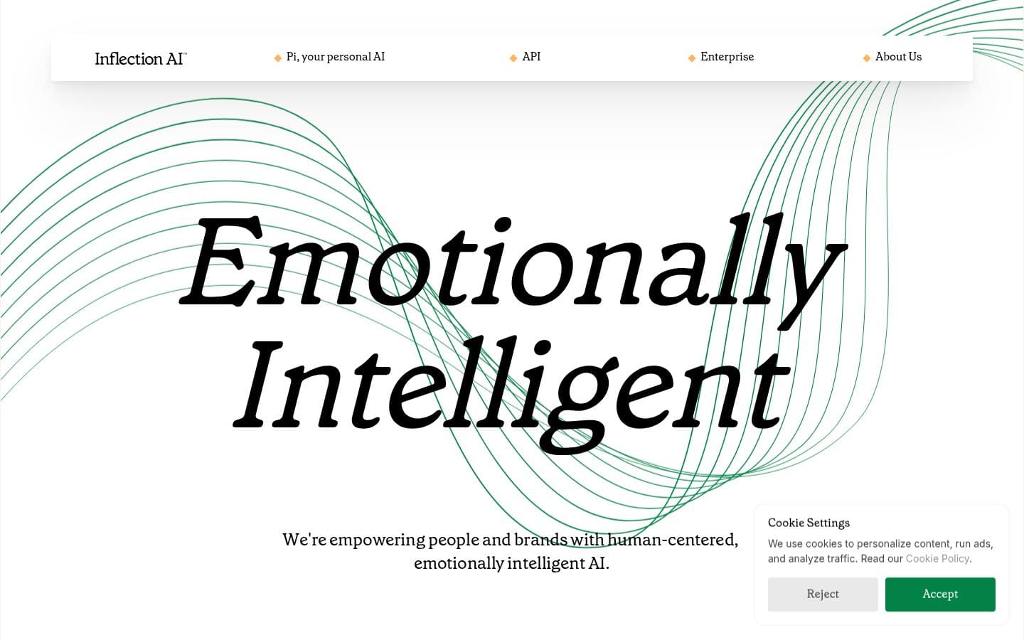 Inflection AI PC表示
