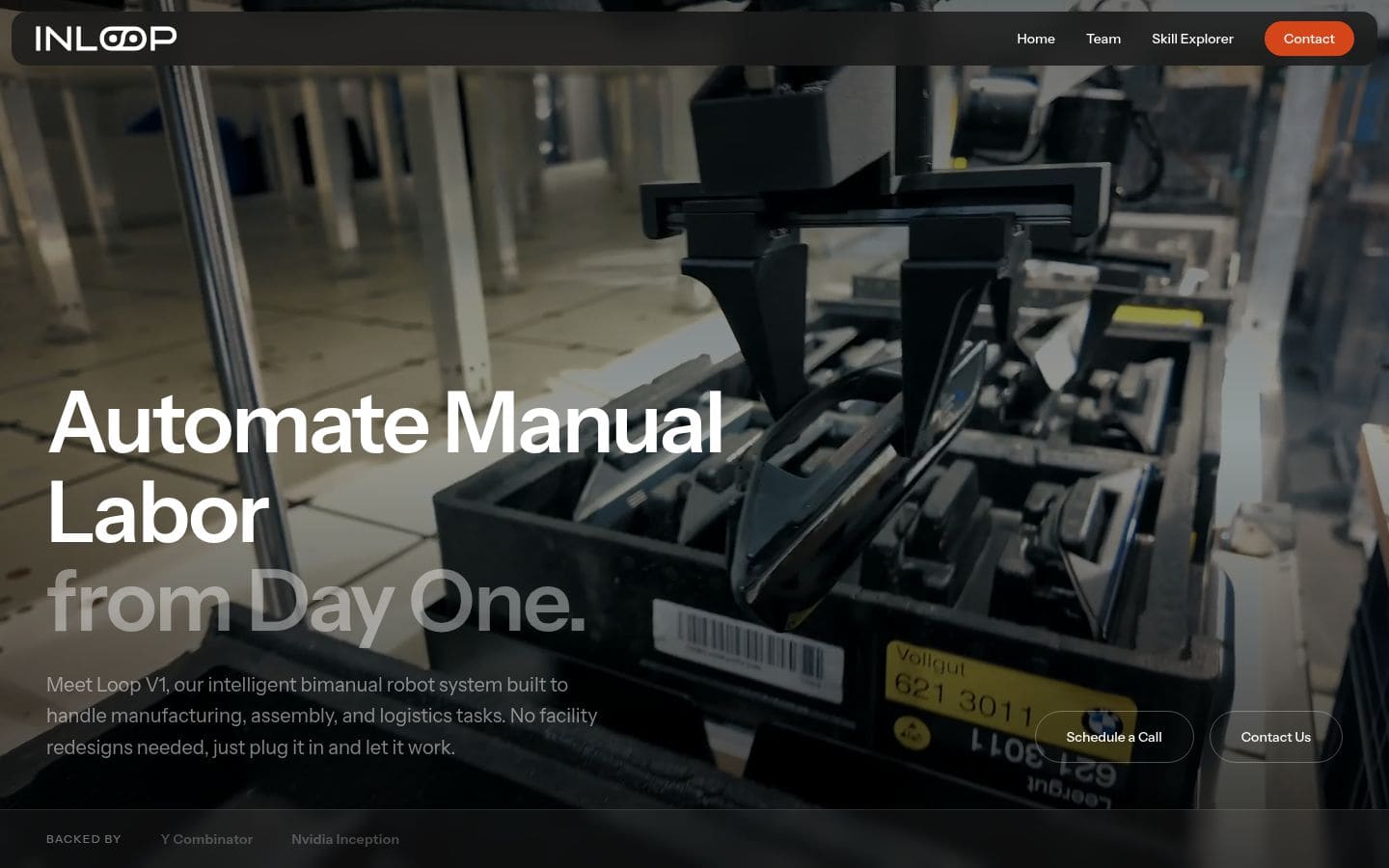 InLoop Robotics PC表示