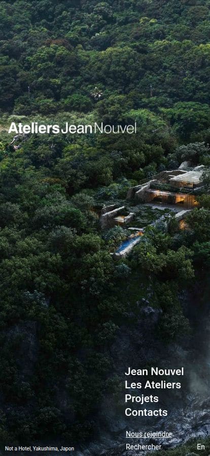 Ateliers Jean Nouvel スマホ表示