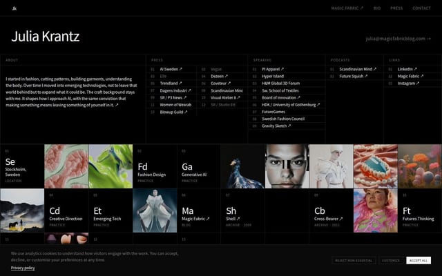 Julia Krantz — Creative Director in Emerging Tech