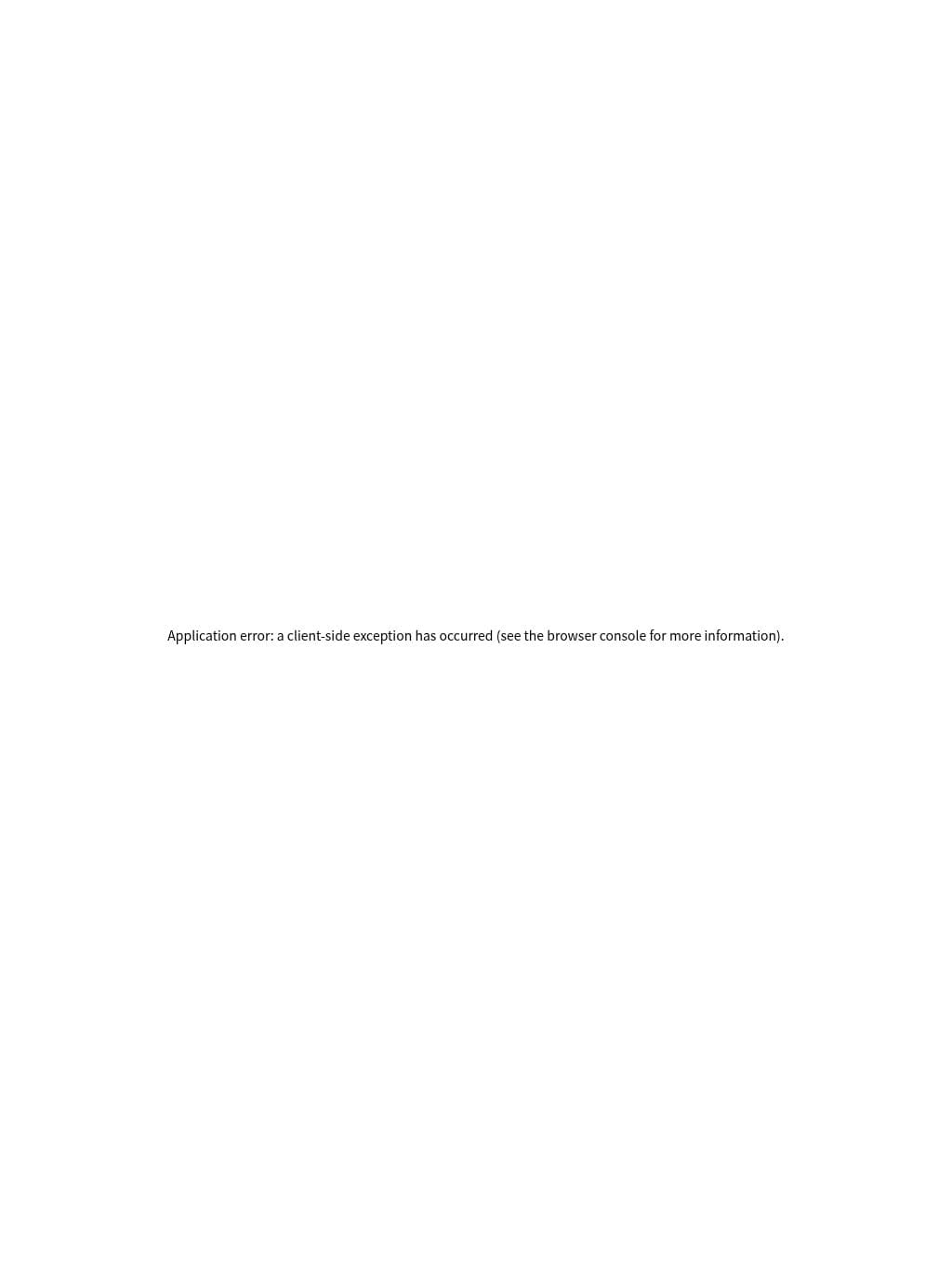 Application error: a client-side exception has occurred タブレット表示