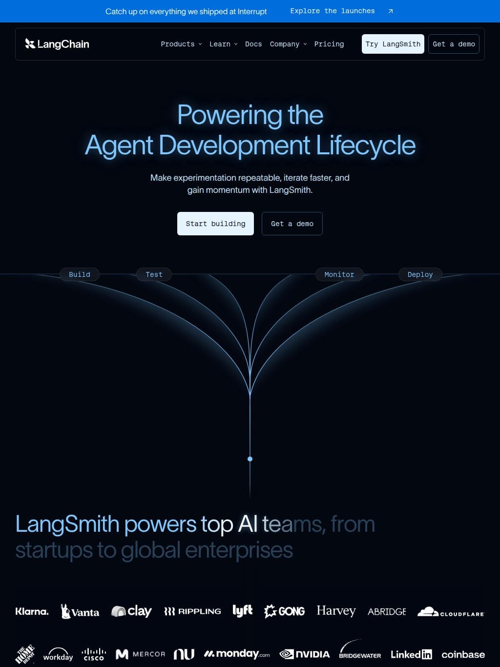 LangChain タブレット表示