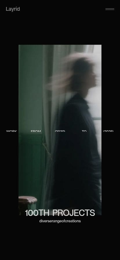 Layrid / 100th Projects スマホ表示