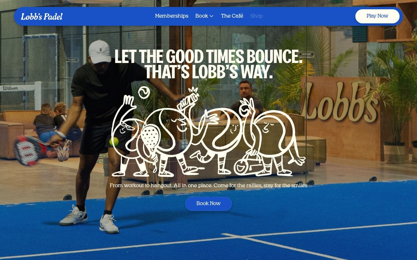 Padel Club in The Woodlands, TX | 5 Indoor Courts | Lobb's Padel PC表示