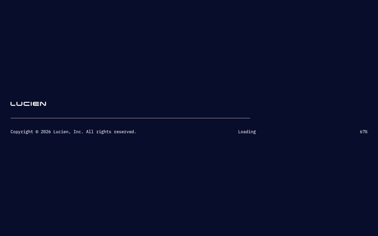 Homepage | Lucien PC表示
