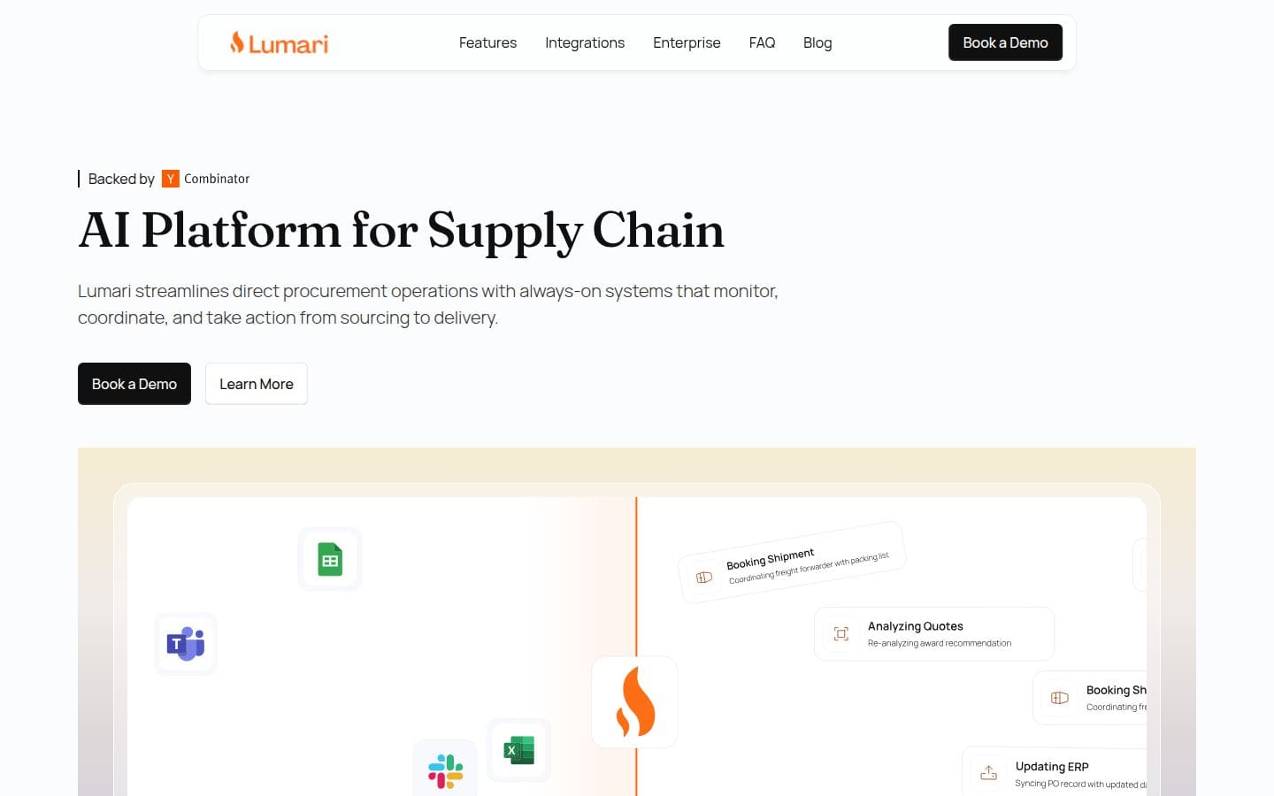Lumari PC表示
