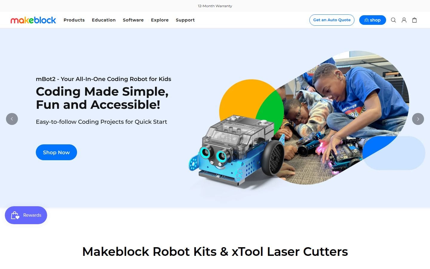 Makeblock PC表示
