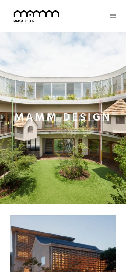 MAMM DESIGN スマホ表示