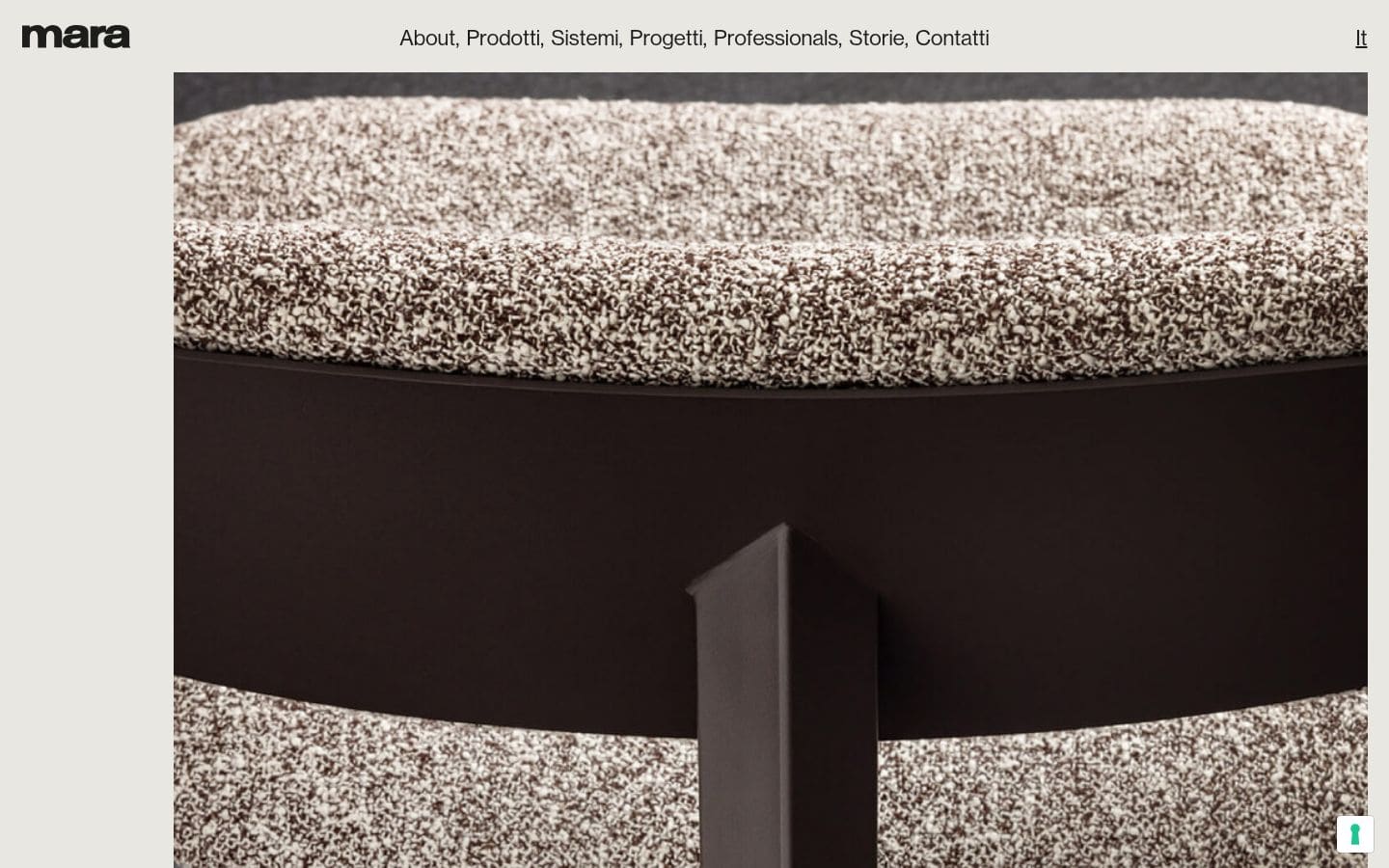 Mara, arredi di design per ufficio, contract e casa. 100% made in Italy. PC表示