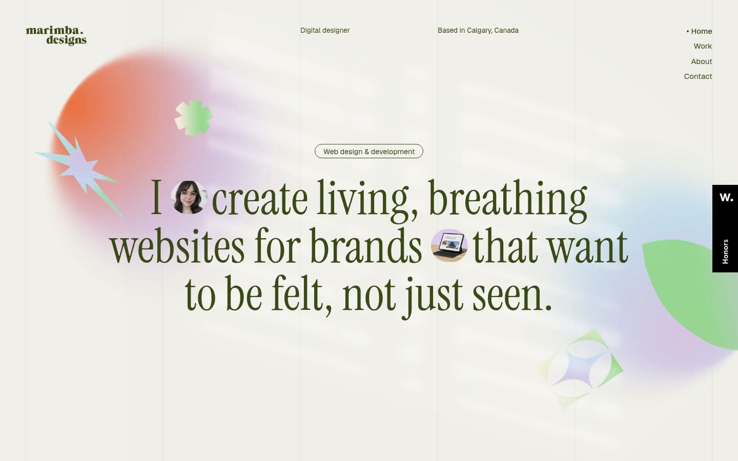 Marimba.Designs | Digital Designer PC表示