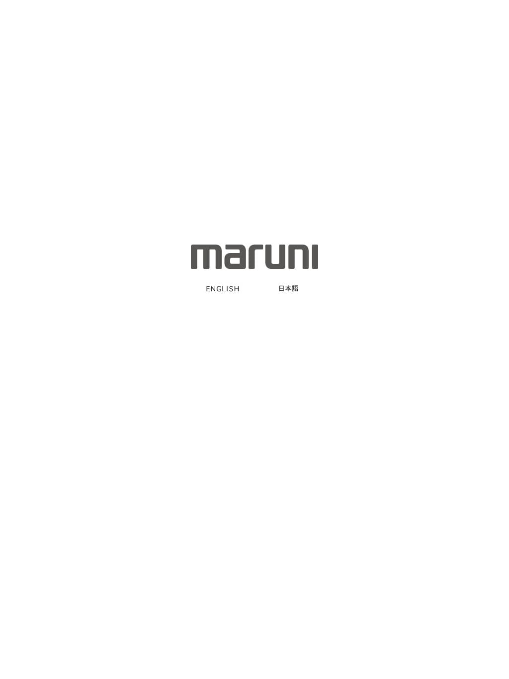株式会社マルニ木工 タブレット表示