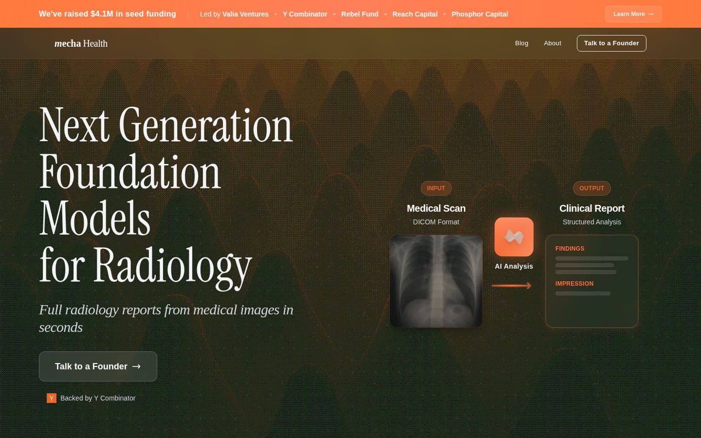 Mecha Health PC表示