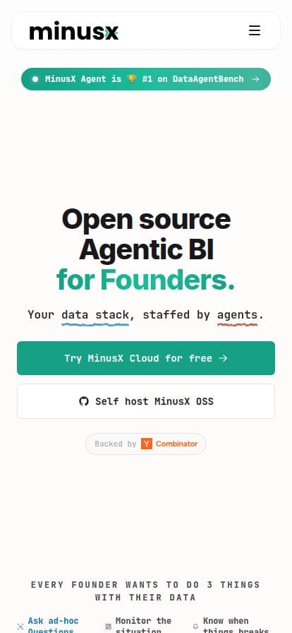 MinusX スマホ表示