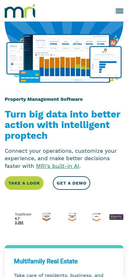 MRI Software スマホ表示
