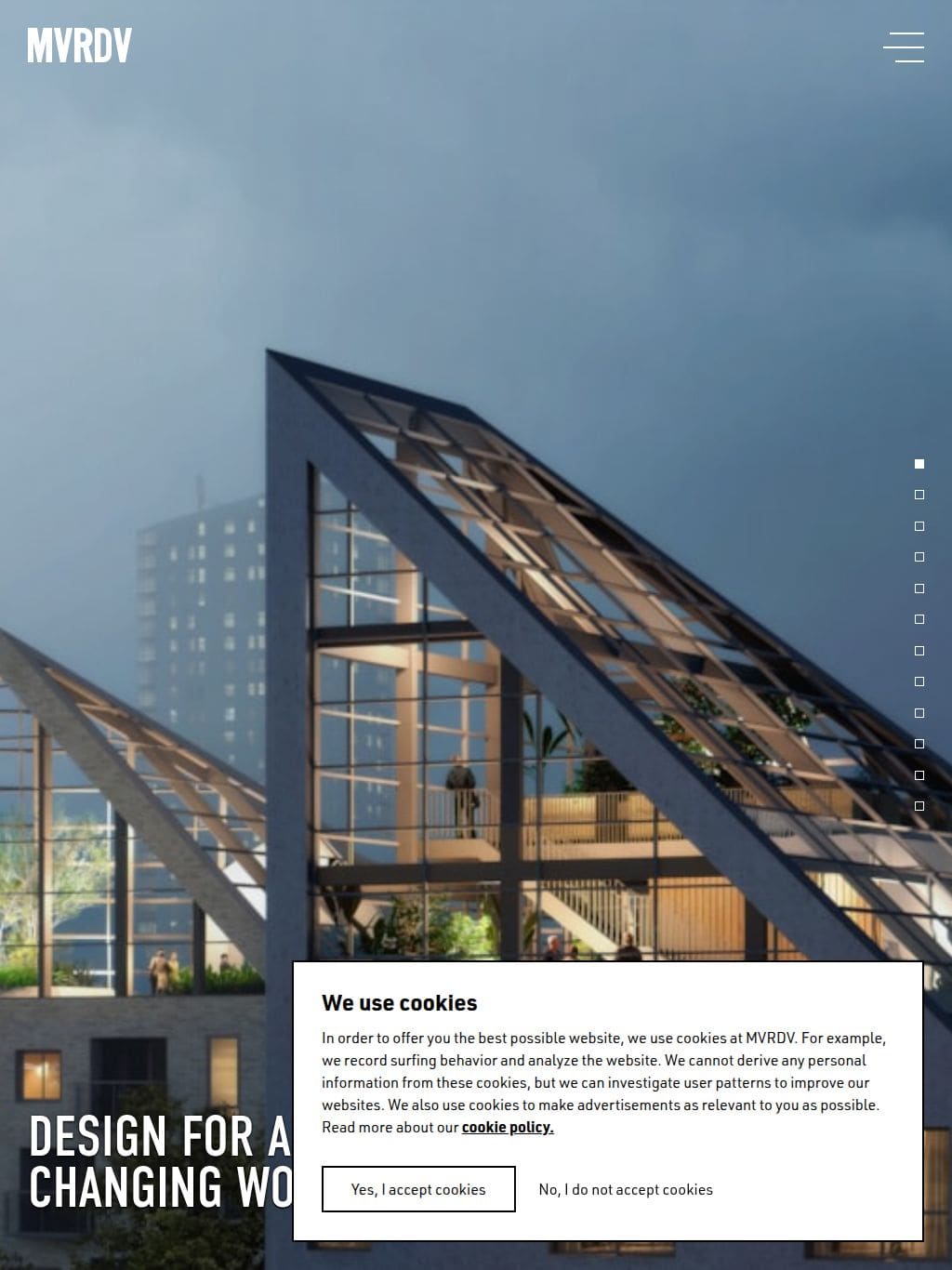 MVRDV タブレット表示