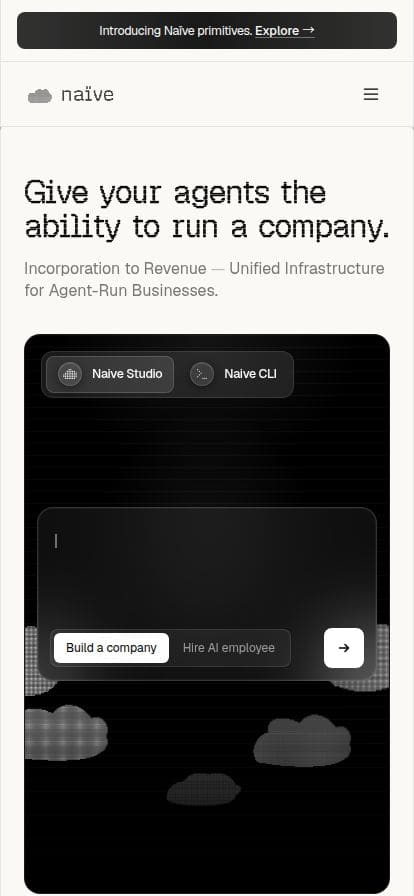 Naïve スマホ表示