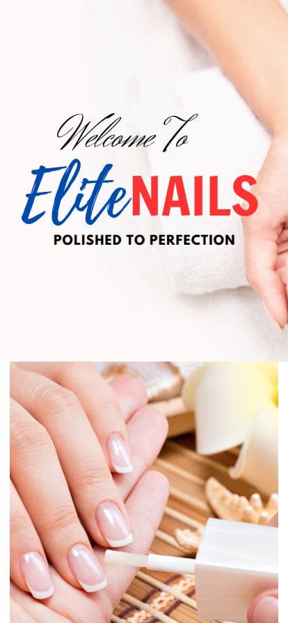 Elite Nail スマホ表示