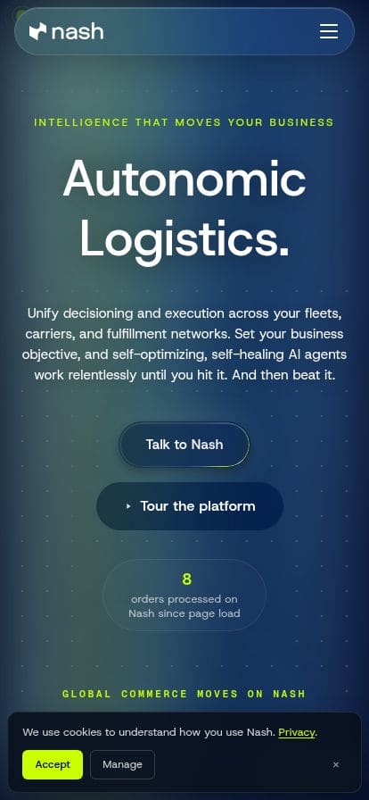Nash スマホ表示