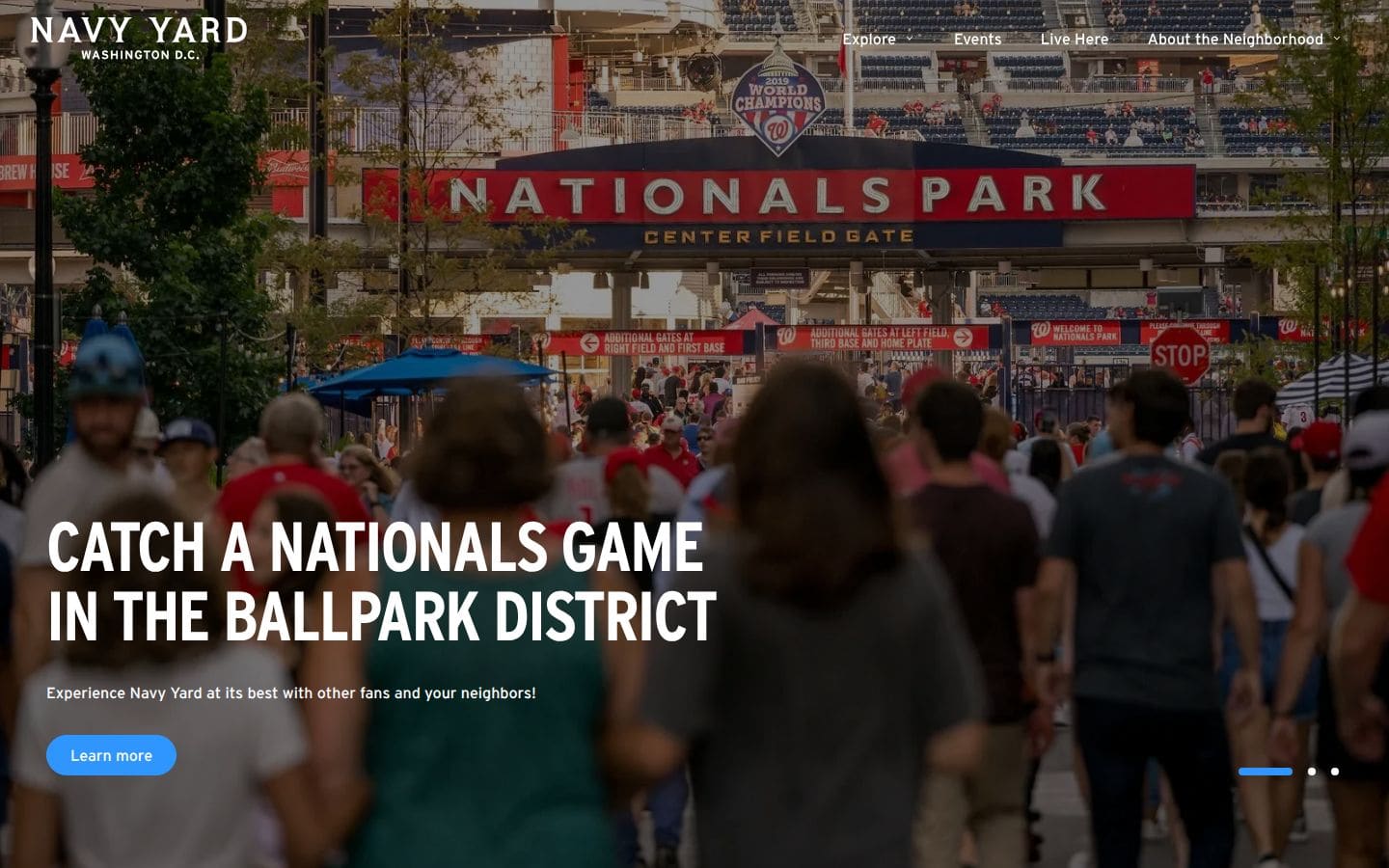 Navy Yard DC | Where DC Comes To Play PC表示