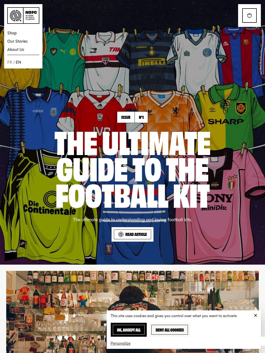 No Football Colors | NOFC タブレット表示