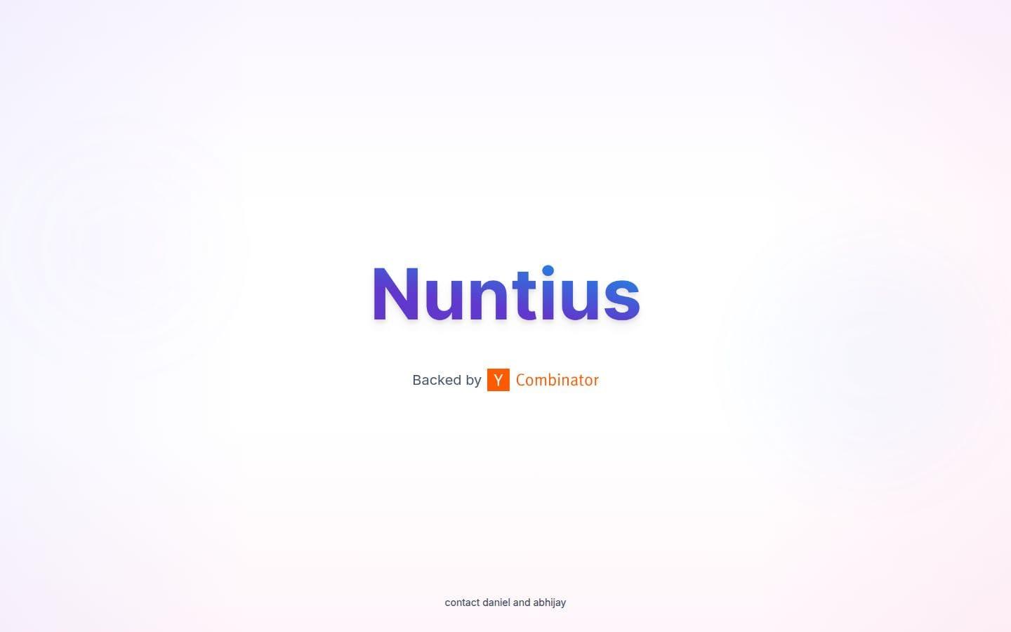 Nuntius PC表示