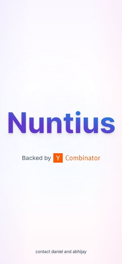 Nuntius スマホ表示