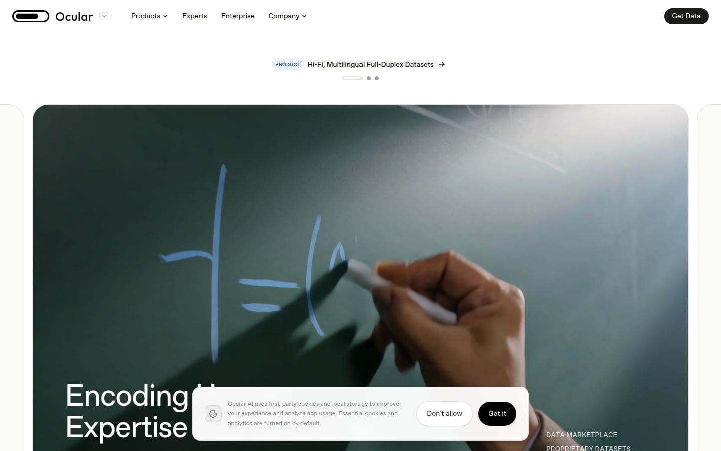 Ocular AI PC表示