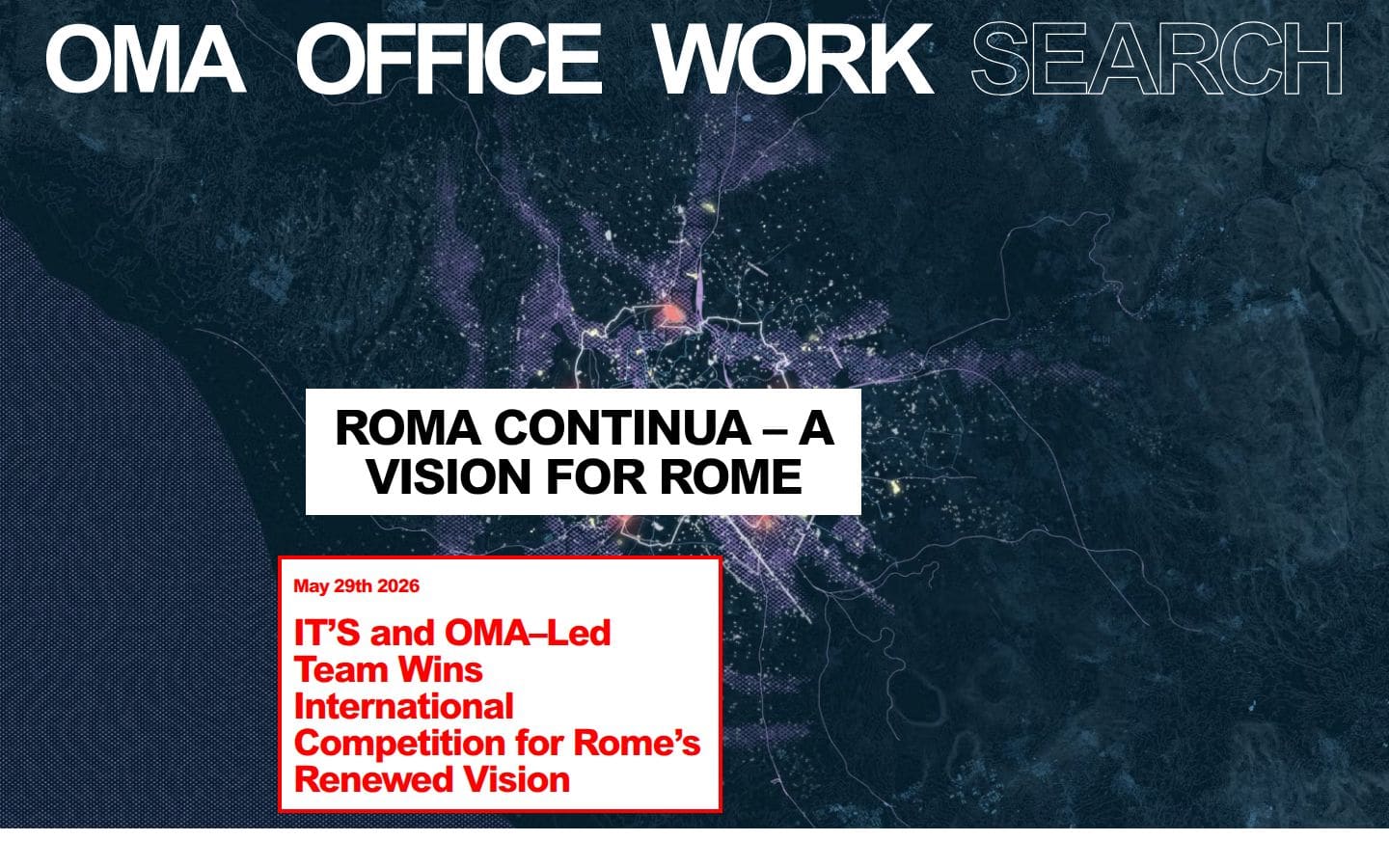 OMA / Rem Koolhaas PC表示