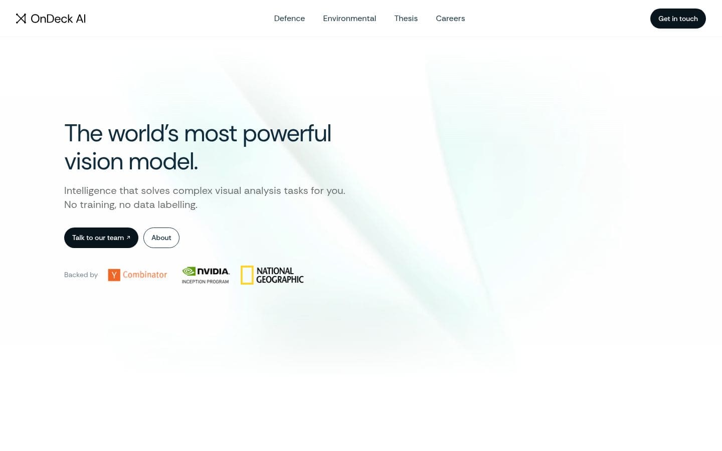 OnDeck AI PC表示