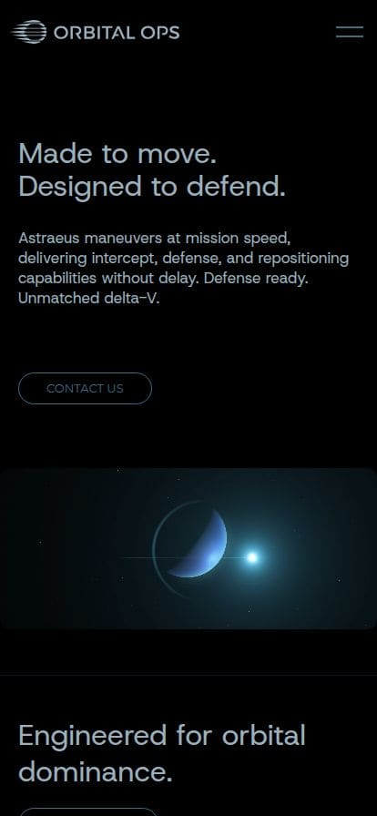 Orbital Operations スマホ表示