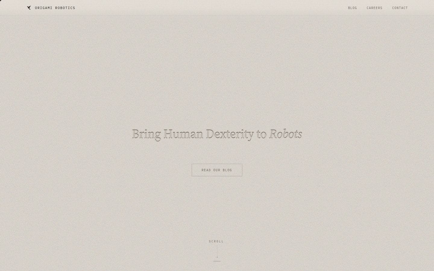 Origami Robotics PC表示