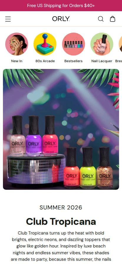 ORLY スマホ表示