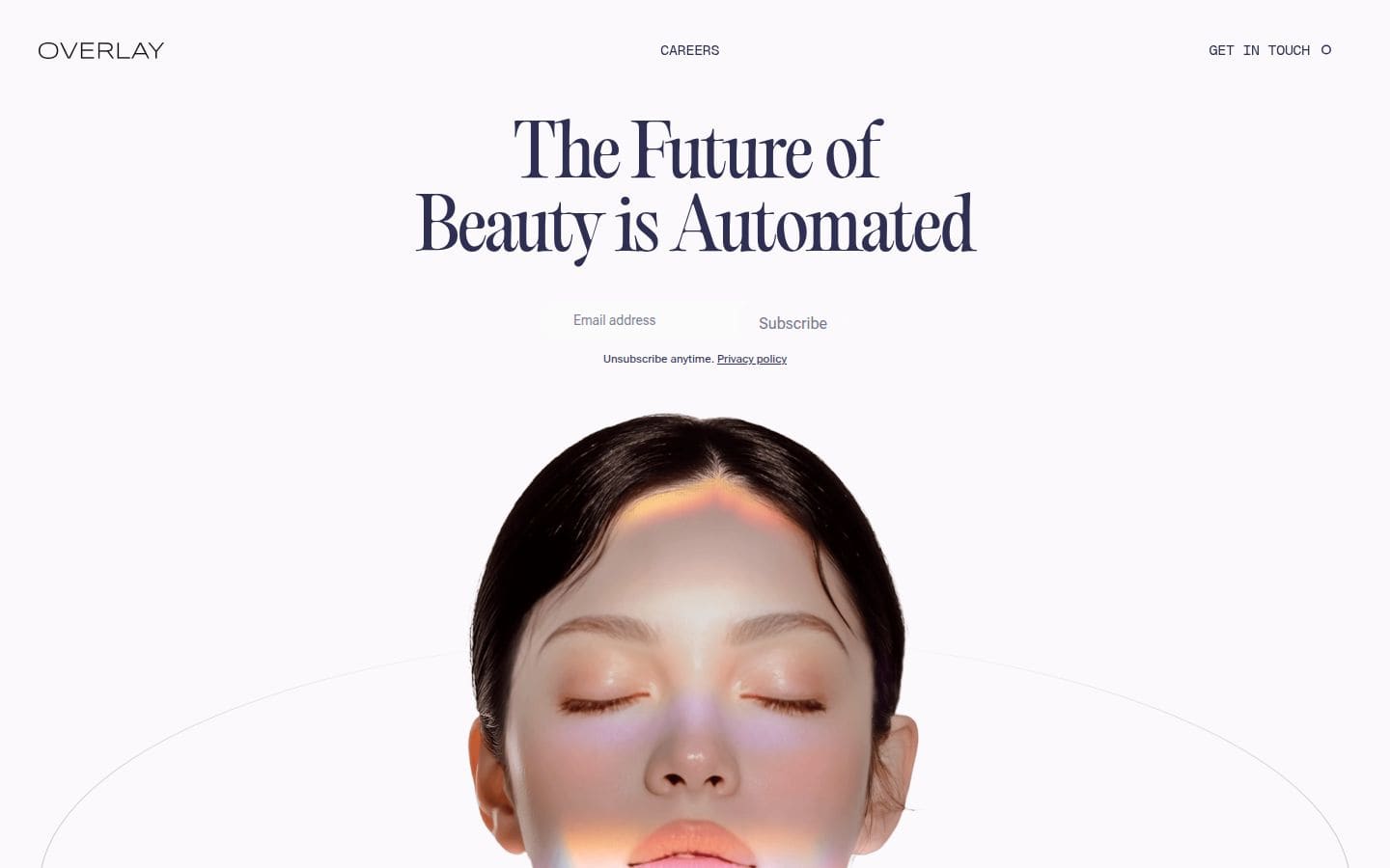 Overlay | The Future of Beauty is Automated PC表示