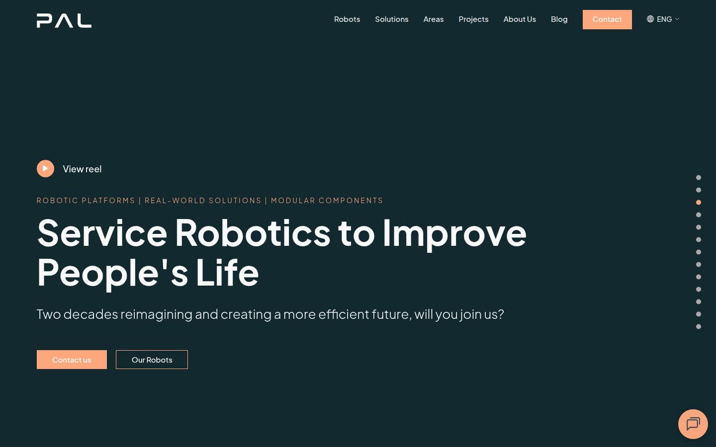 PAL Robotics PC表示