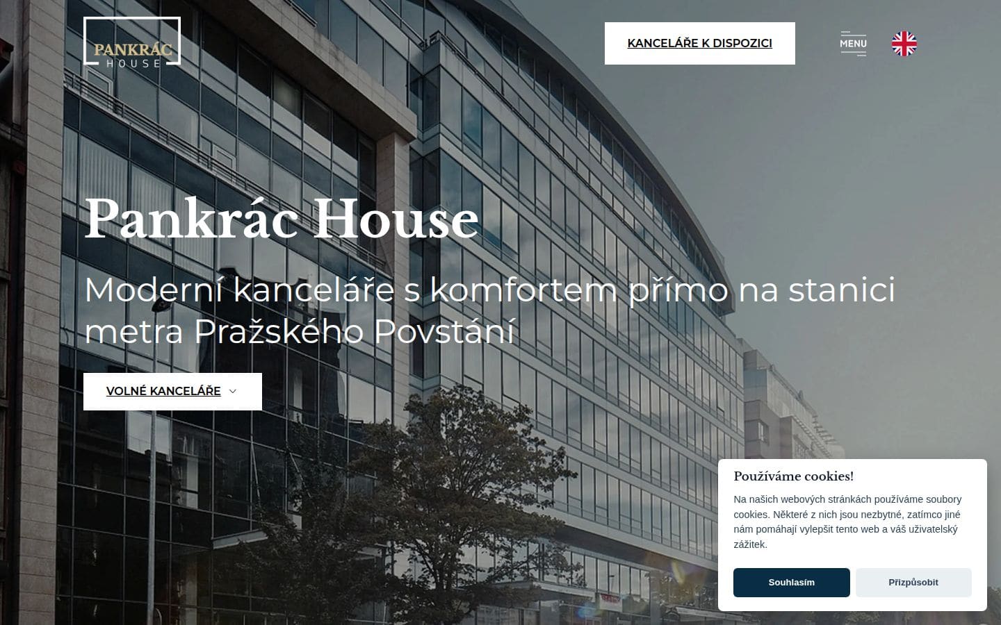 Pankrác House PC表示
