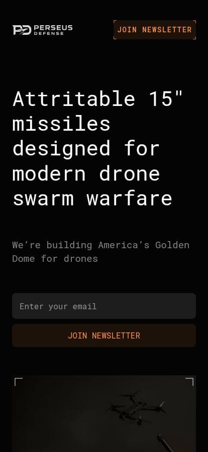 Perseus Defense スマホ表示