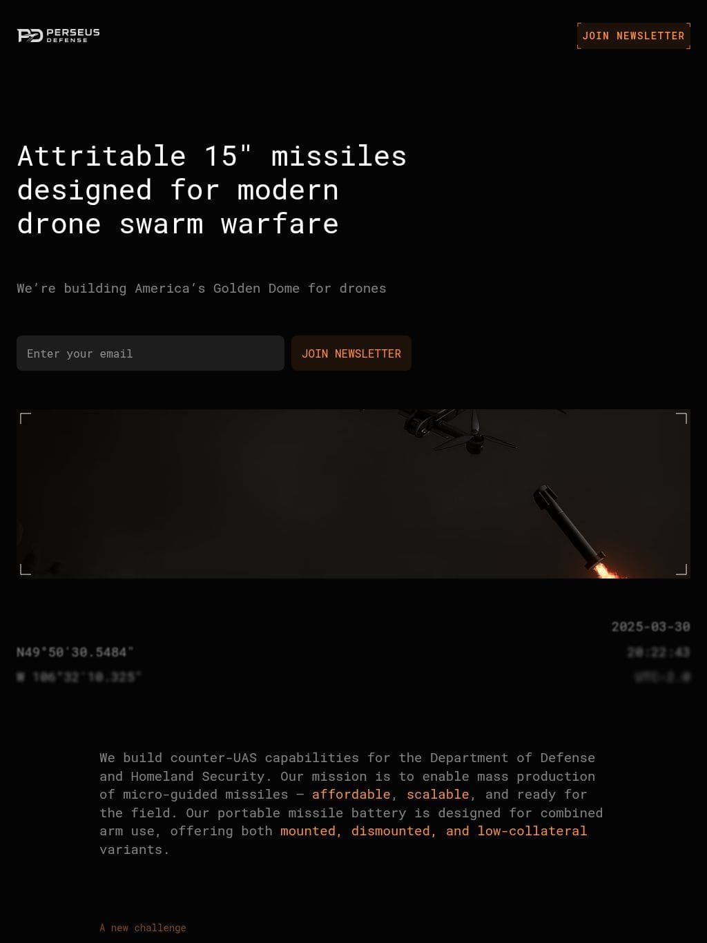 Perseus Defense タブレット表示