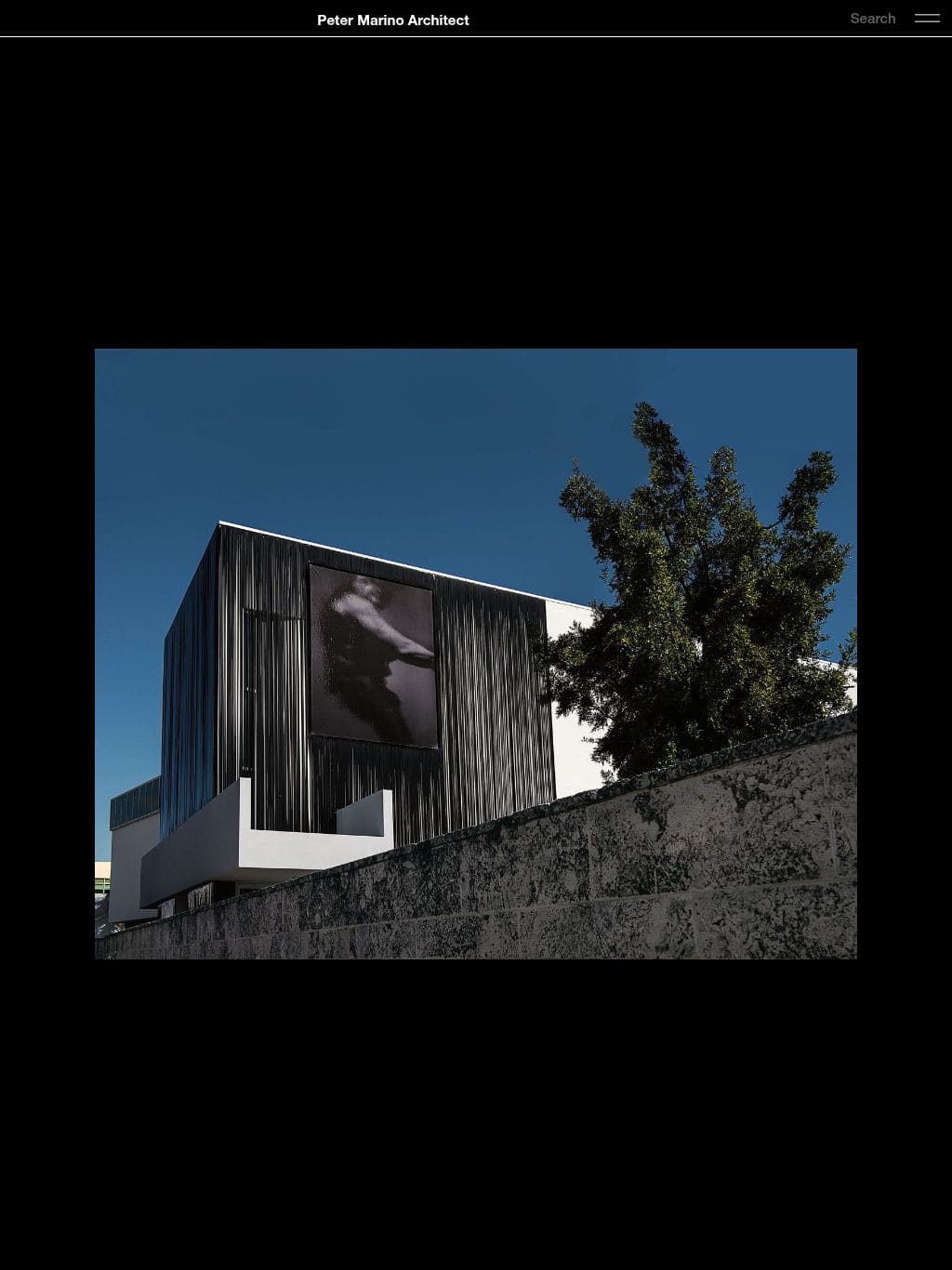 Peter Marino Architect タブレット表示