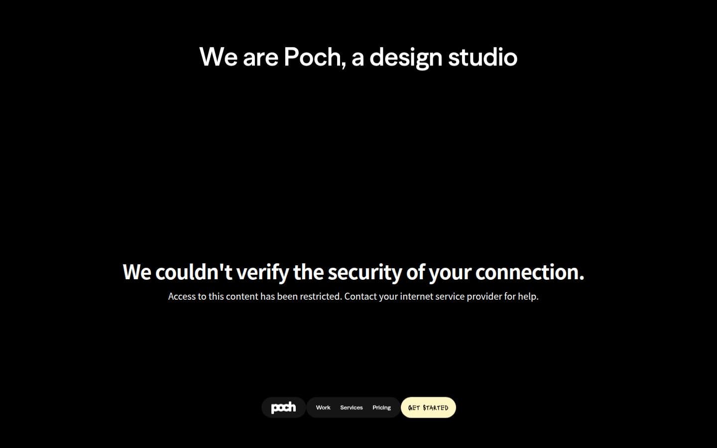 Poch Studio PC表示