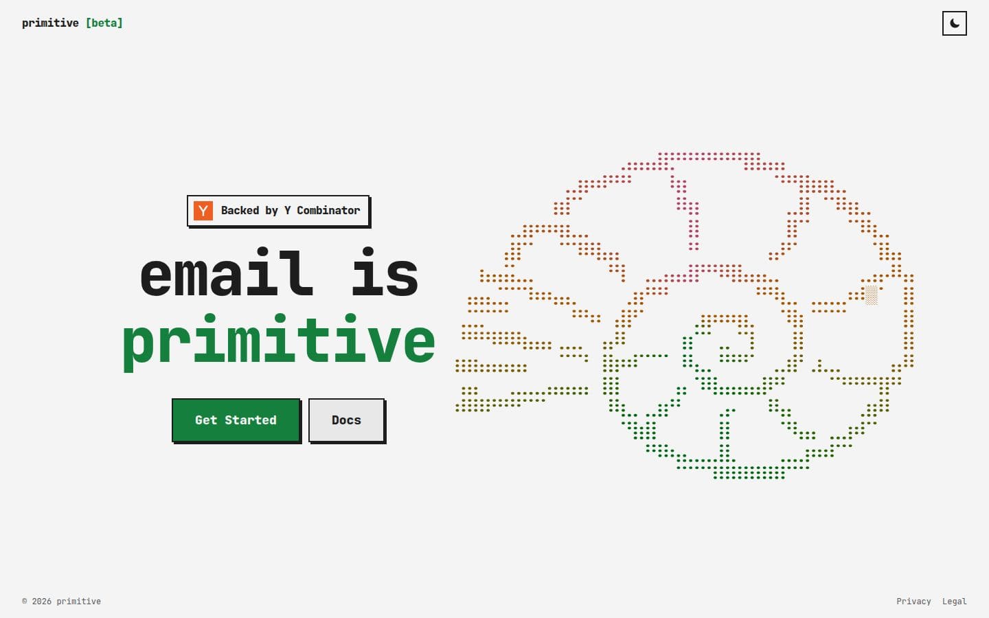 primitive PC表示