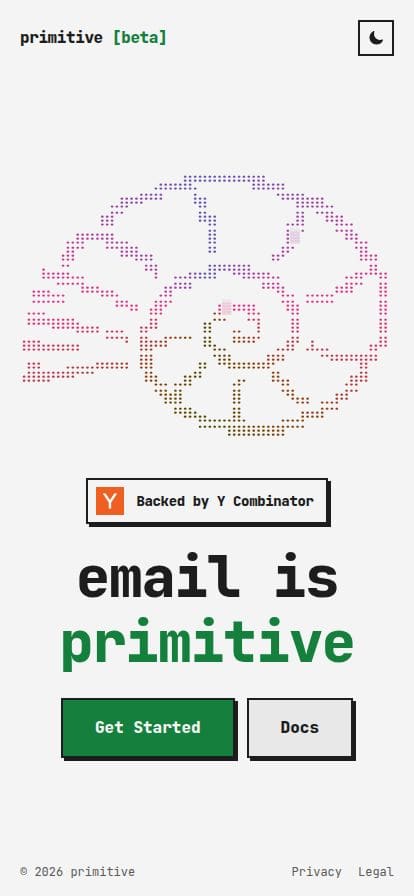 primitive スマホ表示