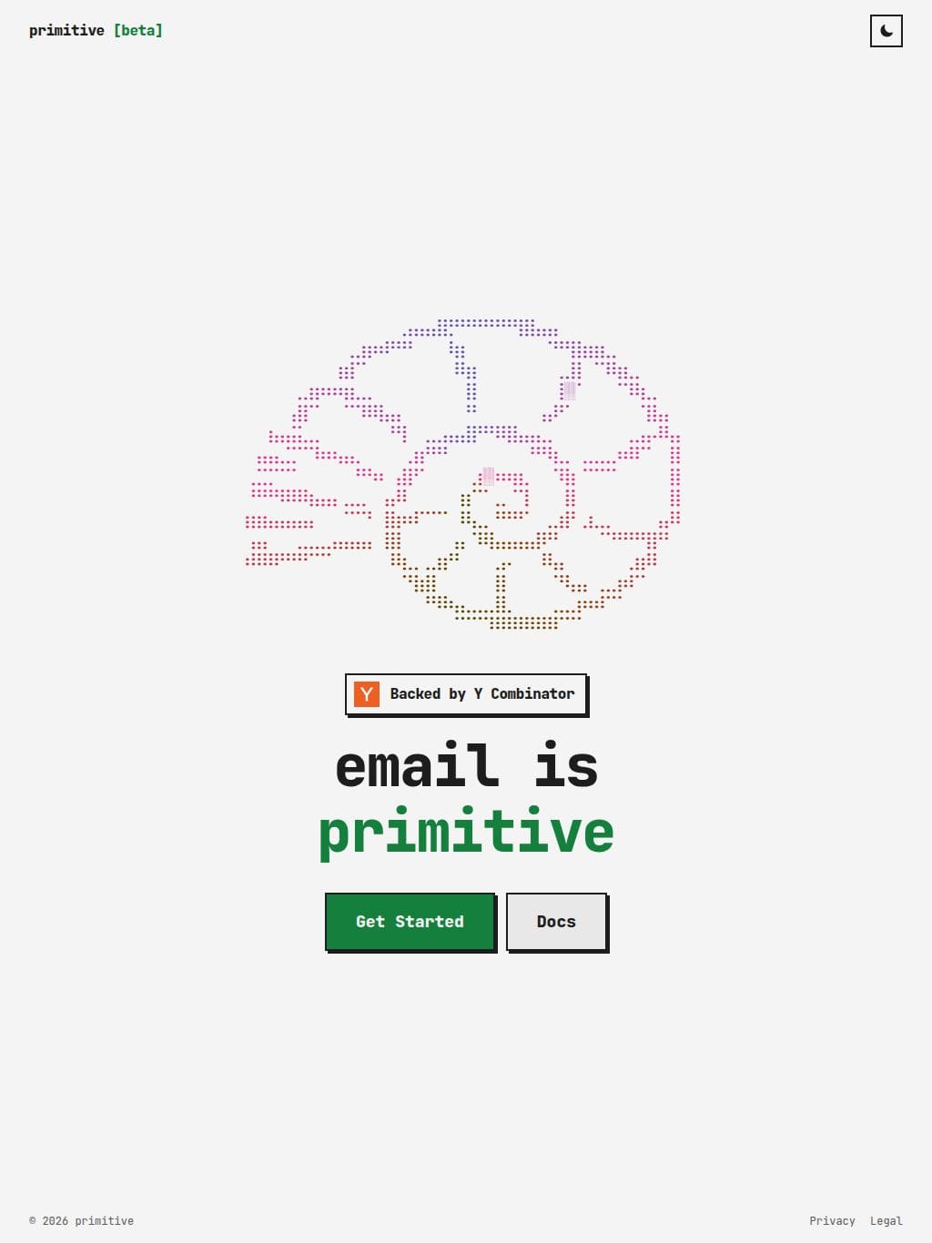 primitive タブレット表示