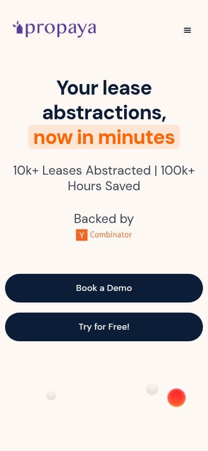 Propaya スマホ表示