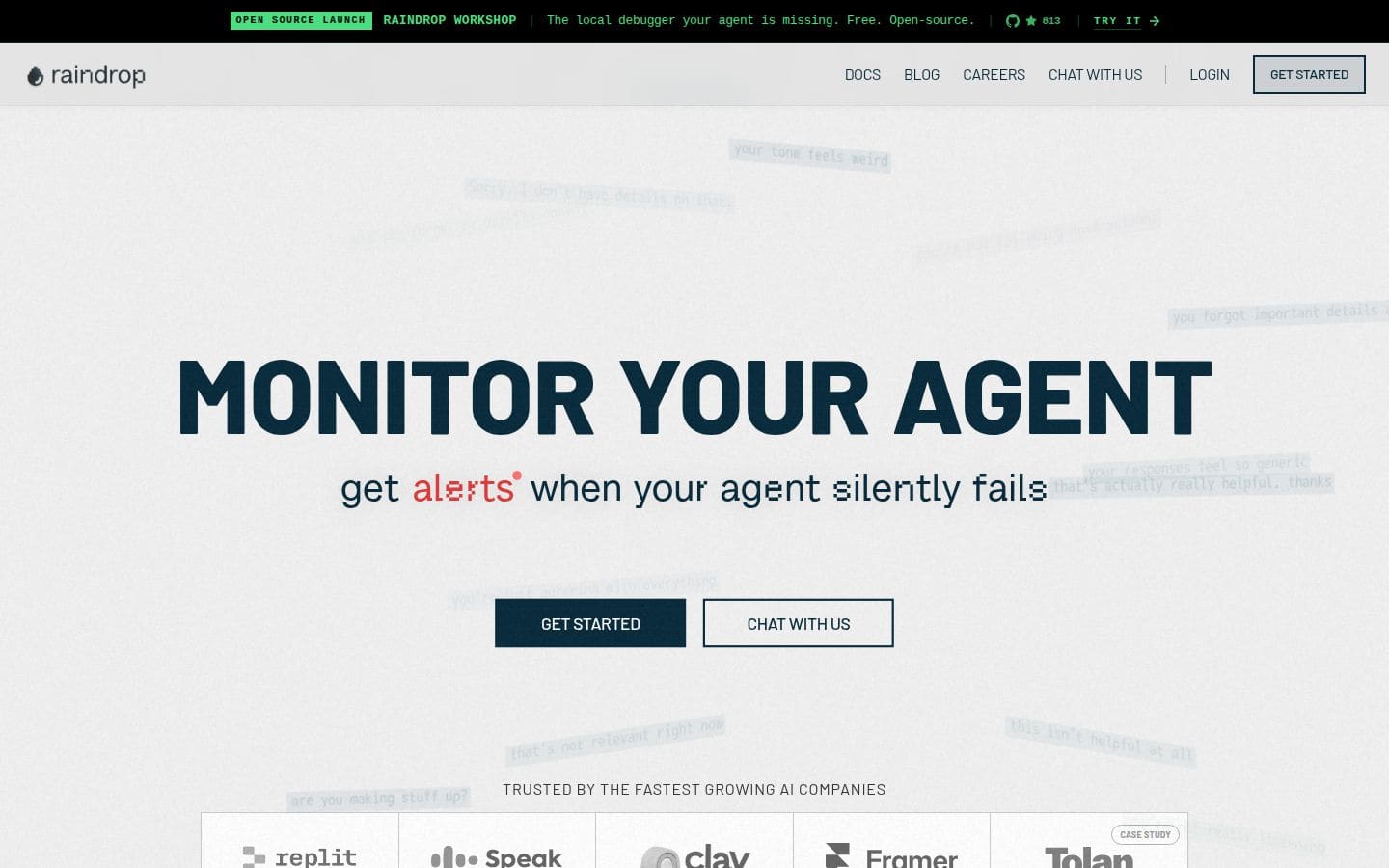 Raindrop PC表示