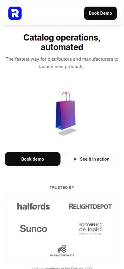 Rastro スマホ表示