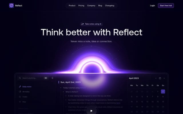 Reflect Notes