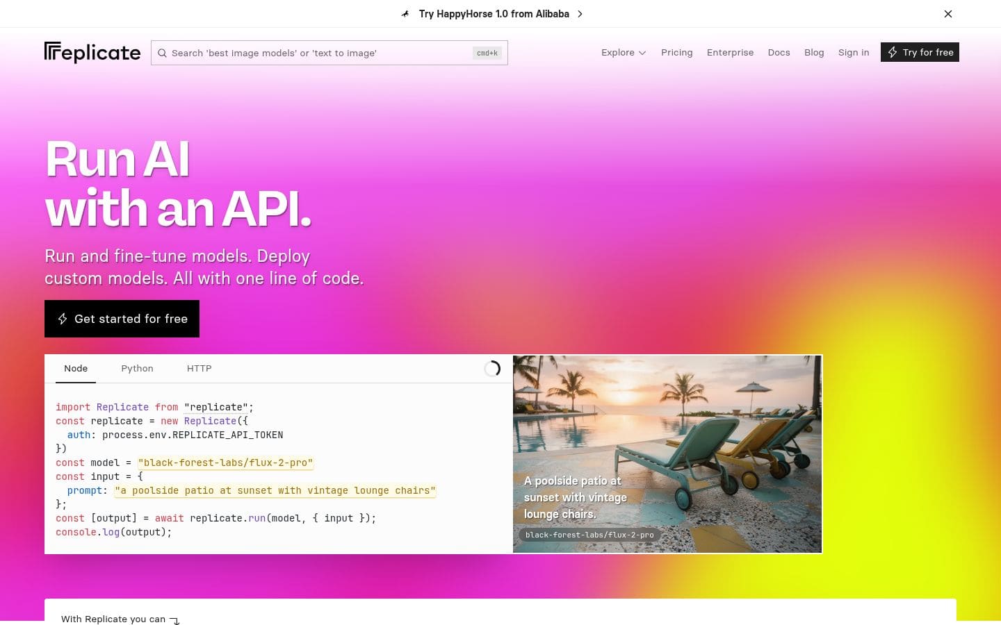 Replicate PC表示